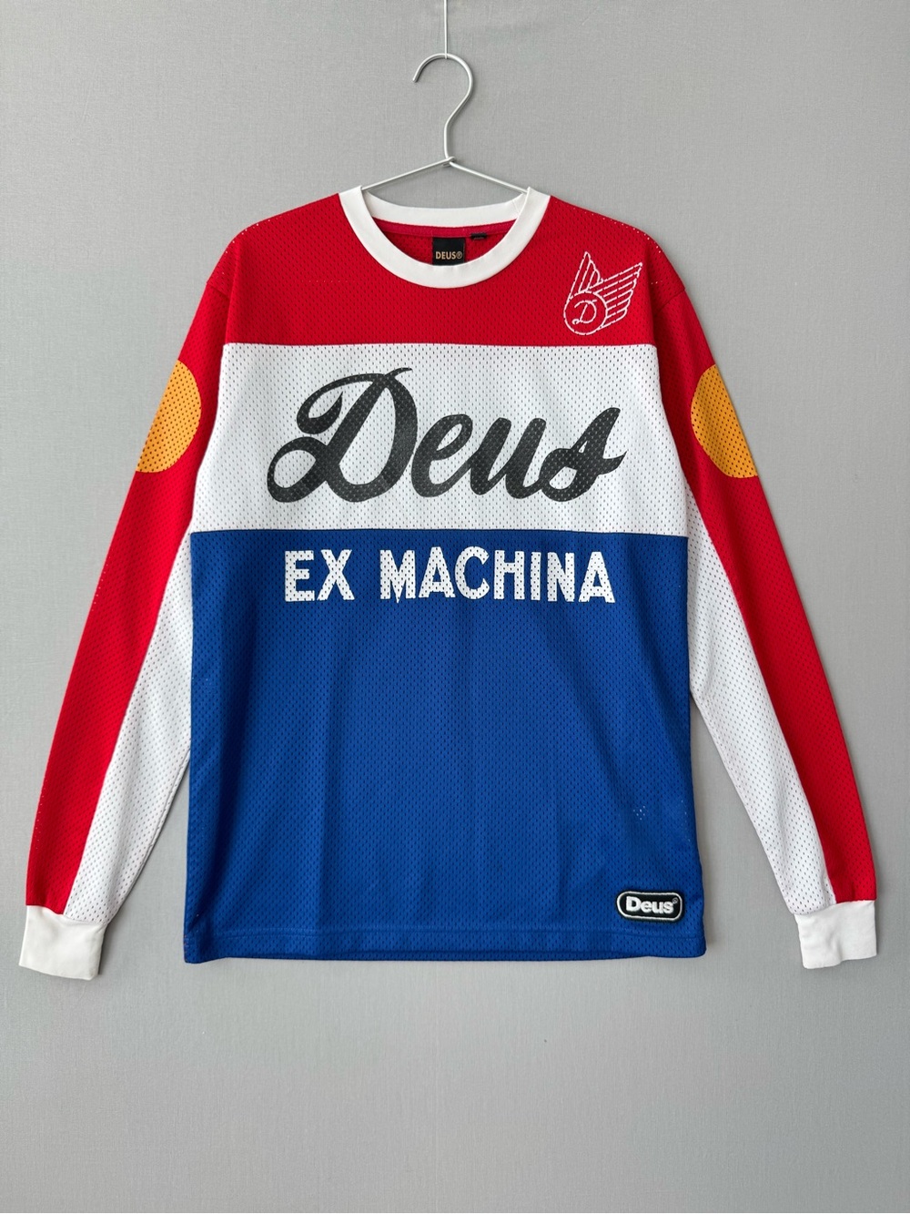 Deus Ex Machina Saber Moto Jersey in the Tri-Colourway - Size XS